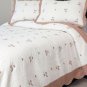 Lavish Home Peyton Embroidered Quilt 3 Pc. Set - King
