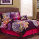 Flower Show Queen Comforter Set with Bonus Pillows