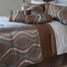 Lavish Home 7 Piece King Galina Comforter Set