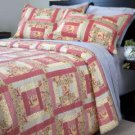 Lavish Home Melissa Quilt 3 Piece Set - King