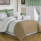 Lavish Home 24 Piece Room-In-A-Bag Elizabeth Bedroom Set - King