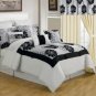 Lavish Home 24 Piece Room-In-A-Bag Madison Bedroom Set - King
