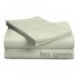 Classic Collection-300ct Combed COTTON PERCALE Weave Low Profile Sheet Sets Split King Tea Green