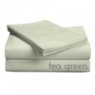 Classic Collection-300ct Combed COTTON PERCALE Weave Deep Pocket Sheet Sets King Tea Green