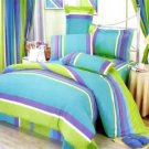 Rhythm of Life 100% Cotton 3PC Mini Duvet Cover Set (King Size)