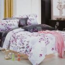 [Plum in Snow] Luxury 7PC Bed In A Bag Combo 300GSM (Queen Size)