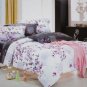 [Plum in Snow] Luxury 7PC Bed In A Bag Combo 300GSM (Queen Size)