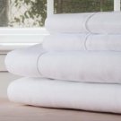 Lavish Home Series 1200 3 Piece TwinXL Sheet Set- White