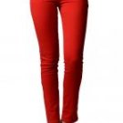 Dinamit Colored Denim- Red- Size 5