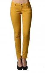 Dinamit Colored Denim- Yellow- Size 15