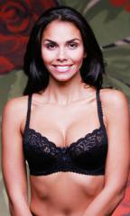 KARINA-LACE BRA- Black