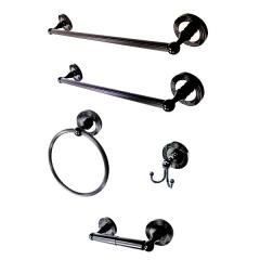 Georgian 5 Piece Bathroom Accessory Set - Oil Rubbed Bronze