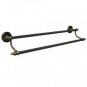 Templeton 24" Dual Towel Bar - Vintage Brass