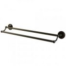 Georgian 24" Dual Towel Bar - Oil Rubbed Bronze