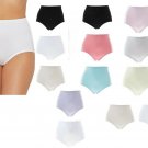 Rhonda Shear 3 or 2 Pack Smooth Pinup Brief with Lace Trim