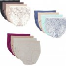 Breezies Silky Knit H-CUT Panties Set of 4