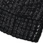 DKNY Flat Stud Metallic Rib Knit Beanie