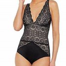 Rhonda Shear Scalloped Adjustable Strap Bodysuit 2X