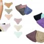 Rhonda Shear Ahh Seamless Hi Cut Leg Opening Brief Panty 3 or 4 Pack
