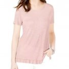 Style & Co Ruffled Hem Top MEDIUM