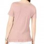 Style & Co Ruffled Hem Top MEDIUM