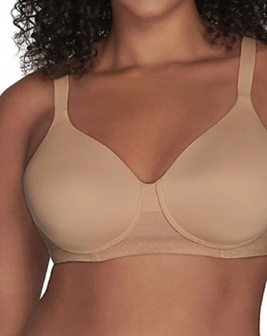 Vanity Fair Women's Breathable Luxe Full Figure Wirefree Bra 42 D  STYLE71265
