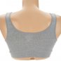 AnyBody Seamless Crossover Bra with Removable Pads Set of 2 LARGE
