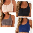 Breezies Seamless Zip Front Racerback Bra Breezies Seamless Zip Front Racerback Bra