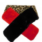 INC International Concepts Colorblocked Faux Fur Muffler Scarf