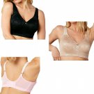 Breezies Love Knot Lace Minimizer Wirefree Bra