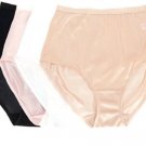 Breezies Set of 4 100% Nylon Full-Brief Panties LARGE Breezies Set of 4 100% Nylon Full-Brief Panties LARGE