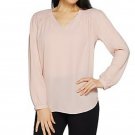 Laurie Felt Woven Pleated Shoulder Detail Blouse MEDIUM Laurie Felt Woven Pleated Shoulder Detail Blouse MEDIUM