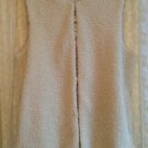 INC International Concepts Faux Shearling Duster Vest S/M