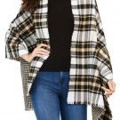 Charter Club Reversible Houndstooth To Plaid Wrap