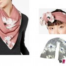 Vince Camuto Floral Triangle Scarf & Bandana In One