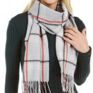 Calvin Klein Modern Plaid Woven Scarf