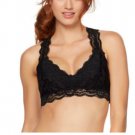Nearly Nude Racerback Lace Bralette SMALL