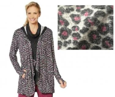 Soft & Cozy Hooded Wrap with Thumb Holes SMALL