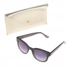 Bethenny Round Sunglasses with Case and Cleaning Cloth Gray Bethenny Round Sunglasses with Case and Cleaning Cloth Gray