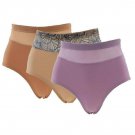 Rhonda Shear 3-pack Briefs with Mesh Inset 779-766 SIZE 2X