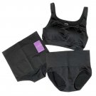 Yummie Bra, Girl Shorts and Panty 3 Piece Set L/XL Yummie Bra, Girl Shorts and Panty 3 Piece Set L/XL