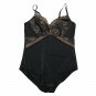 Rhonde Shear Lace Bodice Adjustable Strap Bodysuit 1X