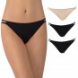 Vanity Fair 3-pack Illumination String Bikini 6 MEDIUM