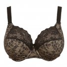 Elomi Tia Underwire Bandless Bra 38H US  (38FF UK)