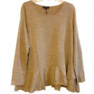 DG2 Diane Gilman Crossover Peplum Top (245) 1X DG2 Diane Gilman Crossover Peplum Top (245) 1X