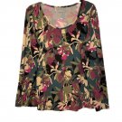 Cuddl Duds Comfort Code Stretch Jersey Top (555) Large