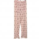 Paris Pink Nine's Soft Cotton Short Sleeve Long Pant Pajama Sleep Set XXL
