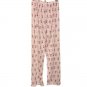 Paris Pink Nine's Soft Cotton Short Sleeve Long Pant Pajama Sleep Set XXL