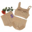 Yummie Bra, Girl Shorts and Panty 3 Piece Set S/M Yummie Bra, Girl Shorts and Panty 3 Piece Set S/M