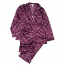 Alfani Lightweight Satin-Like Pajama Set SMALL